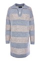 Mini striped knitted dress