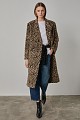 Animal print coat