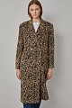 Animal print coat