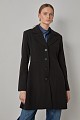 Coat 3/4 with pleated back