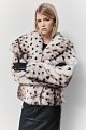 Shortline printed fur