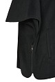 Cape with furry collar