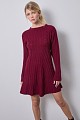 Mini knitted dress
