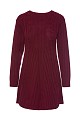 Mini knitted dress