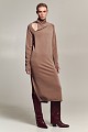 Maxi dress with scarf