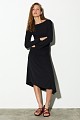 Midi asymmetric dress