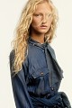 Maxi chemise denim dress