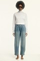 Joy cropped barrel jeans