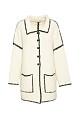Knitted cardigan with embroidered detail