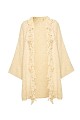 Boucle fringed cardigan