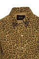 Chaqueta denim estampado animal