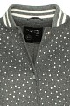 Jacket with rhinestones