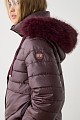 Puffer μπουφάν με αποσπώμενη κουκούλα