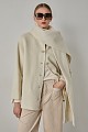 Shorline coat with scarf