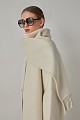 Shorline coat with scarf