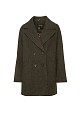 Shortline herringbone coat