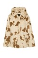 Shortline faux fur with hood