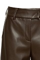 Leather look bermuda
