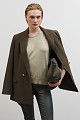 Leather look leggings with pockets