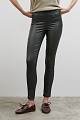 Leather look leggings with pockets