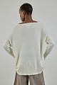 Sweater with V neckline