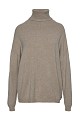 Oversized sweater with turtleneck