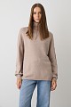 Oversized sweater with turtleneck