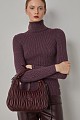 Turtleneck sweater with lurex