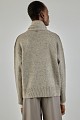 Sweater with scarf