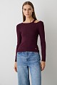Cut out sweater with rhinestones