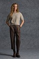 Shortleeve pullover with rhinestones