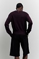 Sweater with gathered sleeves