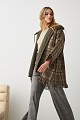 Plaid cape