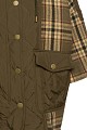 Plaid cape