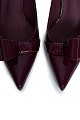 Slingback heels with bow