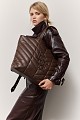 Quilted shoulder bag