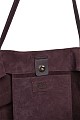 Suede shoulder bag