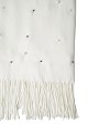 Scarf with pearls