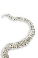 Metallic necklace in chain style