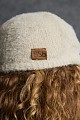 Knitted jockey hat