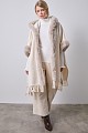 Faux fur cape