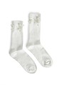 Socks with pearls