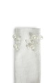 Socks with pearls
