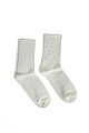 Socks with rhinestones
