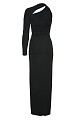 Maxi dress with one sleeve - Gold label