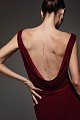 Maxi draped dress - Gold label