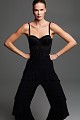 Bustier with satin details - Gold label
