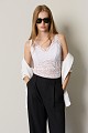 Lace top with straps