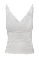 Lace top with straps