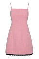 Vestido mini tweed